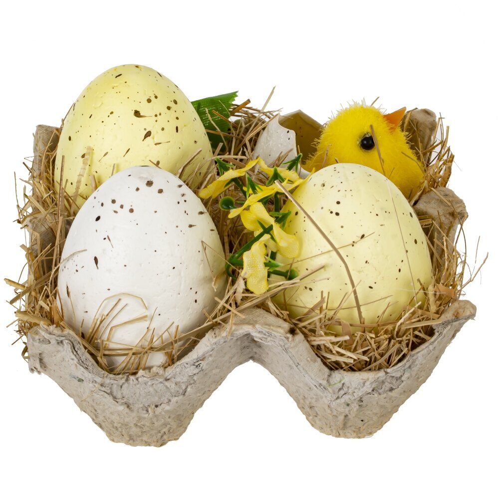 GAEM Изделие декоративное "Пасхальная композиция", L10 W10 H7,5 см