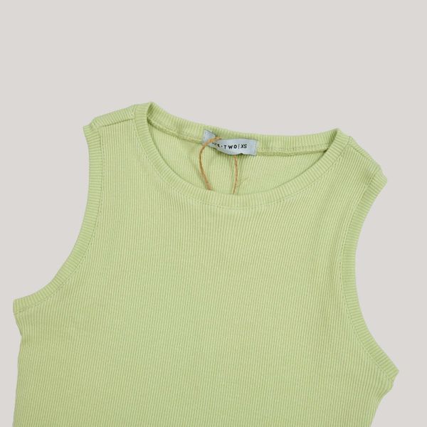 Топ Ribbed White Jade - фото 2