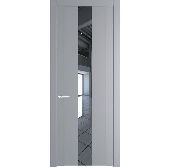 Межкомнатная дверь эмаль Profil Doors 1.9P смоки зеркало