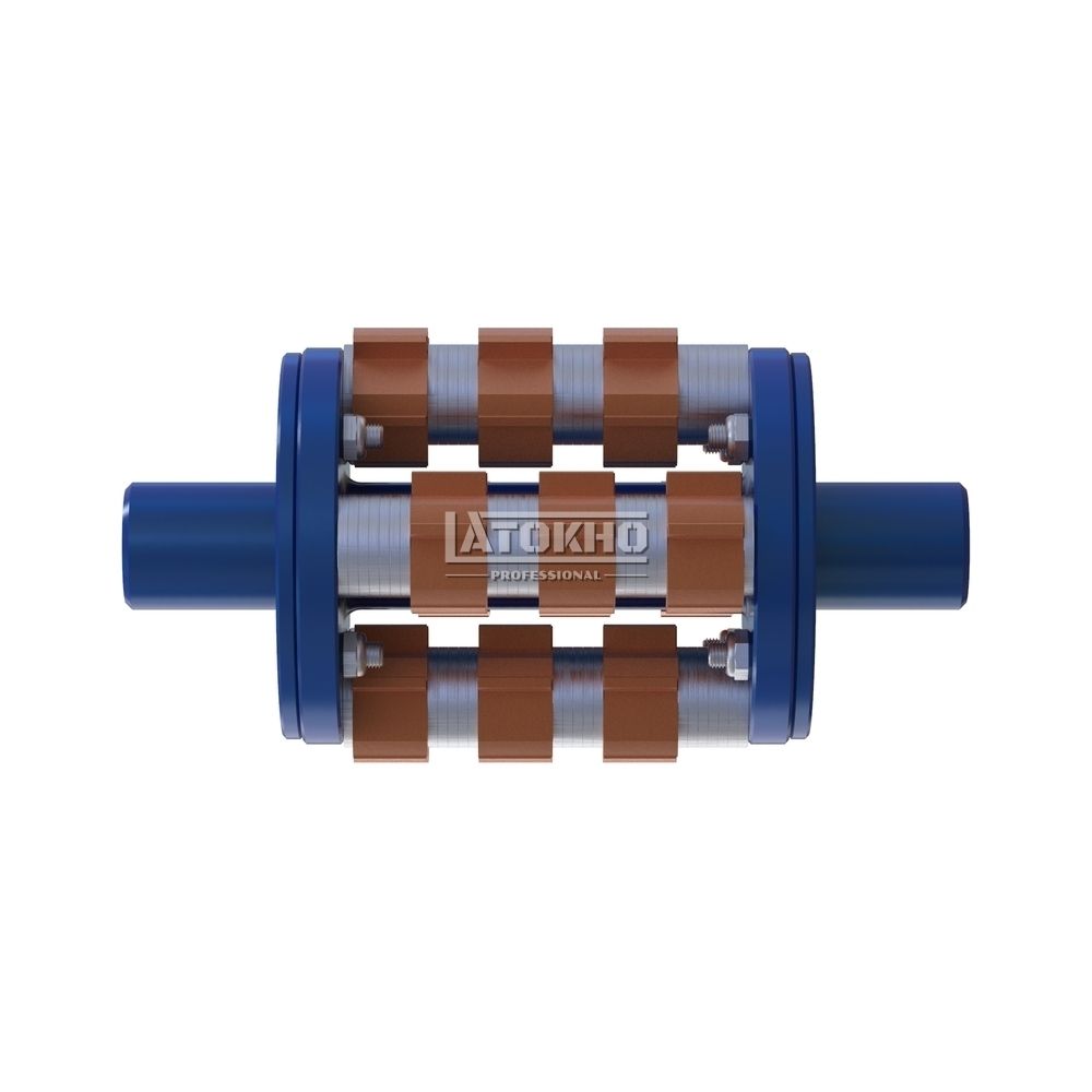 LATOKHO DCCR 200/100 (Россия) Фрезеровальный барабан (фреза) с карбидными ножами для демонтажа разметки шириной 100 мм