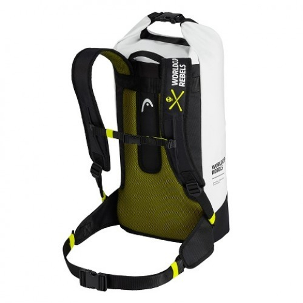 HEAD рюкзак горнолыжный 383010 Rebels Backpack рюкзак Rebels black/white/neon yellow  22,5 Л