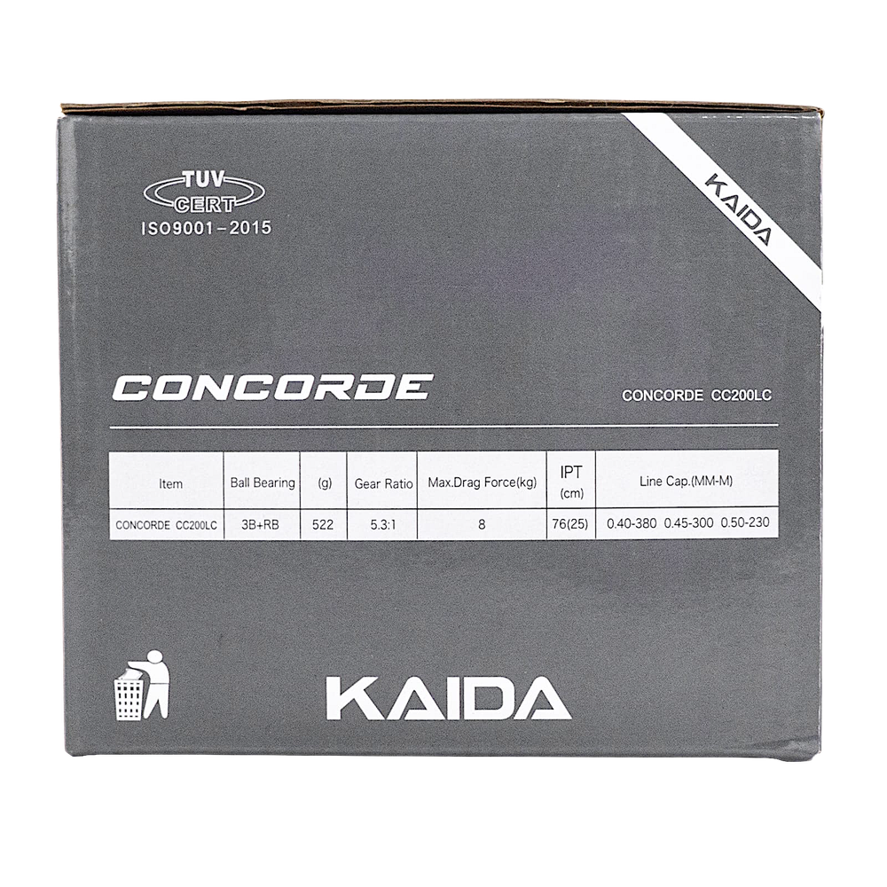 Катушка мульт. Kaida Concorde CC со счетчиком -