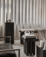 Скамья 101 Copenhagen Arc Bench, Coffee с подушкой Arc Bench Cushion, Linen