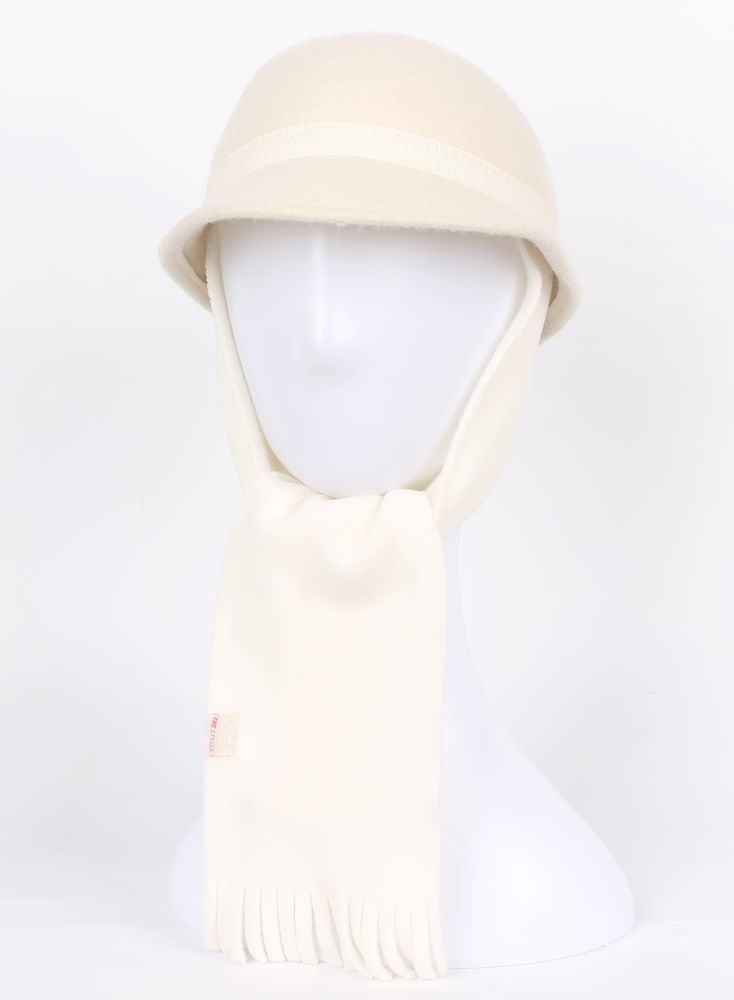 Шляпа фетровая с шарфом Trestelle