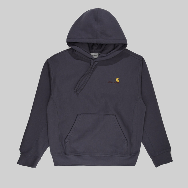 Толстовка мужская Carhartt WIP Hooded American Script артикул:I028279_zeus - купить в магазине Дайс