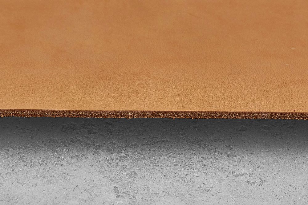 Кожа для ножен, чепрак 2,0-2,5мм, бежевый