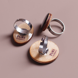 Кольцо - Капля - Жёлтый