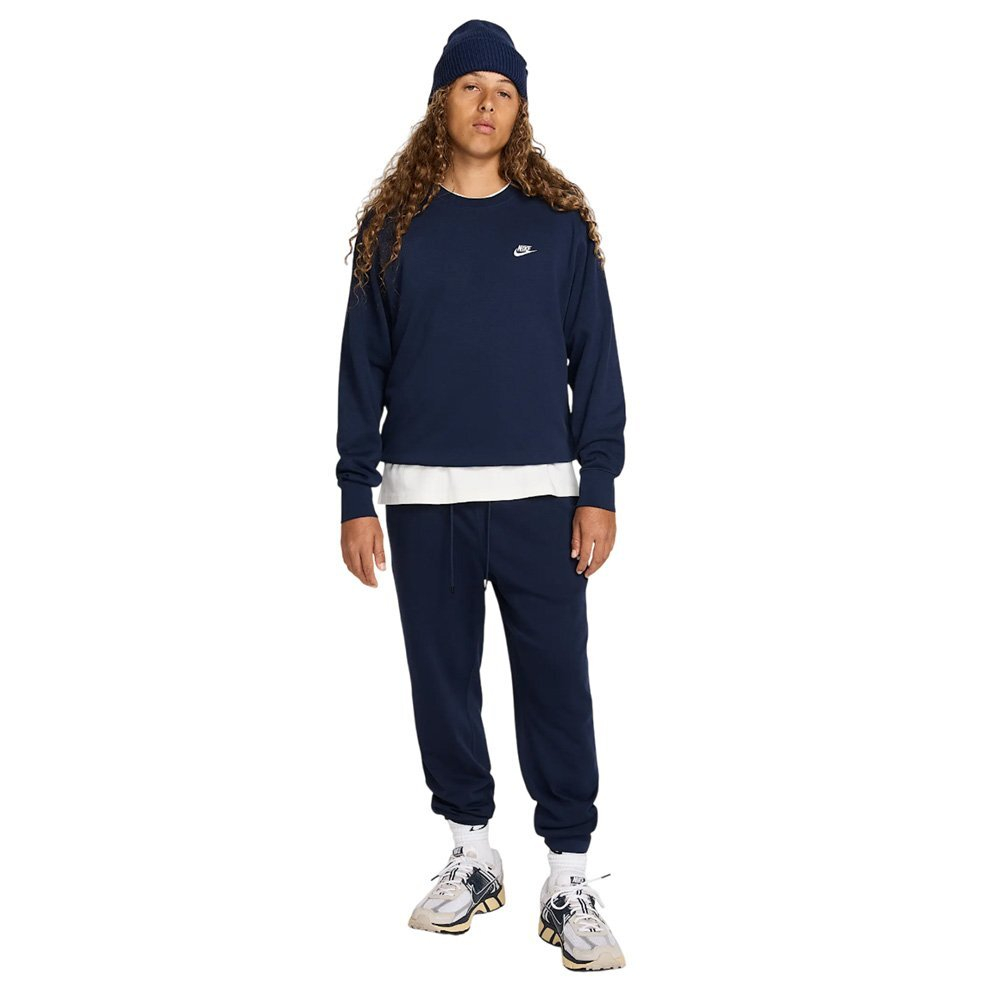 Баскетбольная толстовка Nike Club Navy Sweatshirt