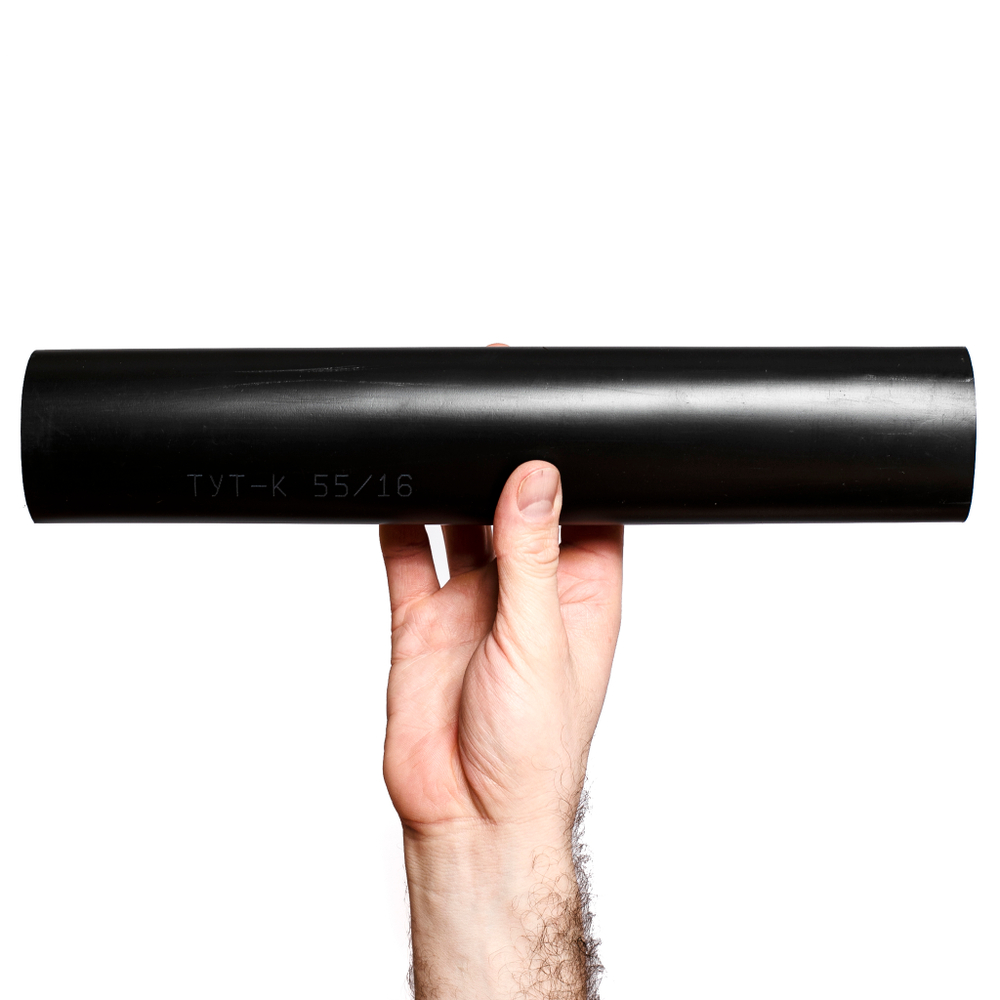 ТУТс-К Термоусаживаемая трубка с клеем среднестенная 55/16 (1,2м)