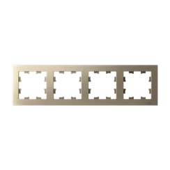 Рамка 4-м AtlasDesign универс. шампань SE ATN000504