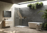 Перегородка Roca Metropolis Walk-In 1200x2000 мм, профиль хром, стекло прозрачное ZRU9307679