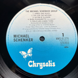Винтажная виниловая пластинка LP The Michael Schenker Group Armed And Ready (Япония 1980) (Оби)