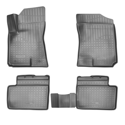 Ковры в салон Norplast/Unidec для FAW Oley (2014-)Полиуретан,Черный, арт.NPA11-C205-500