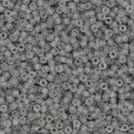 Японский бисер TOHO Round 15/0 (№9F), прозрачный матовый