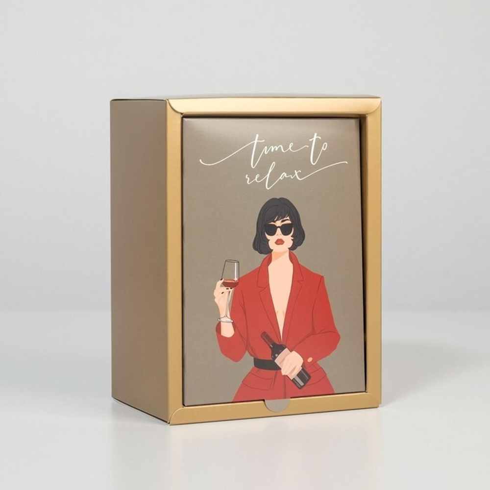 Коробка складная «GIRL», 20 × 15 × 10 см