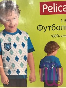 Футболка для мальчиков Pelican BTR 263