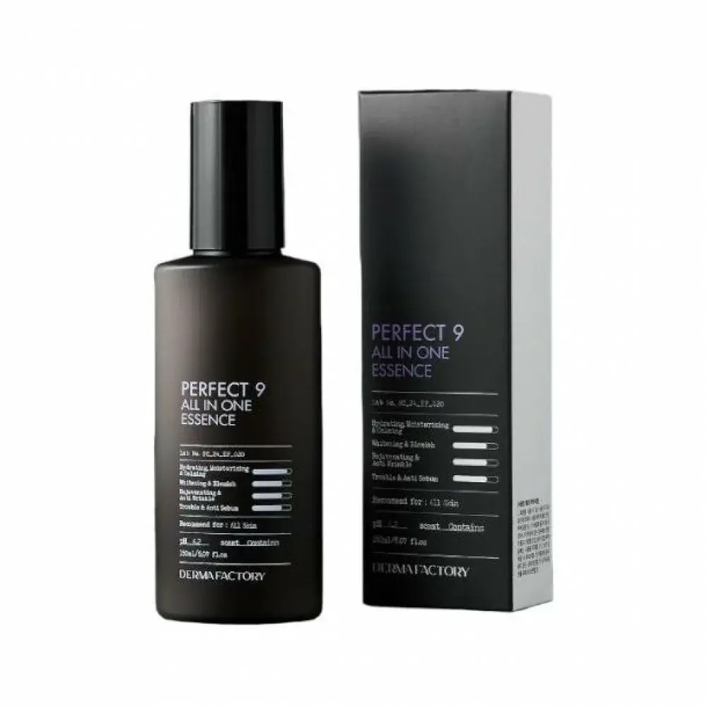 Мужская эссенция для комплексного ухода за кожей лица, DERMA FACTORY men PERFECY 9 ALL IN ONE 150 мл