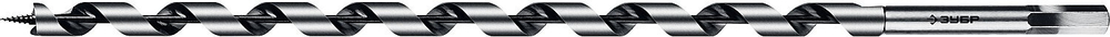 ЗУБР 8 x 450/360мм, сверло левиса по дереву, шестигранный хвостовик