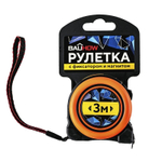 Рулетка 3 м 19 мм с фиксатором и магнитом BAUHOW