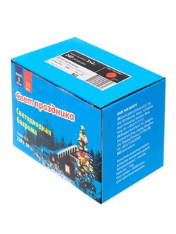 ULD-C2030-240-DTA RED IP20 Занавес светодиодный с контроллером. 3х2м. 240 светодиодов. Красный свет. Провод прозрачный. TM Uniel.