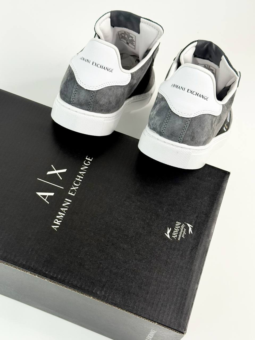 Кеды Armani Exchange #B57 (сер.)