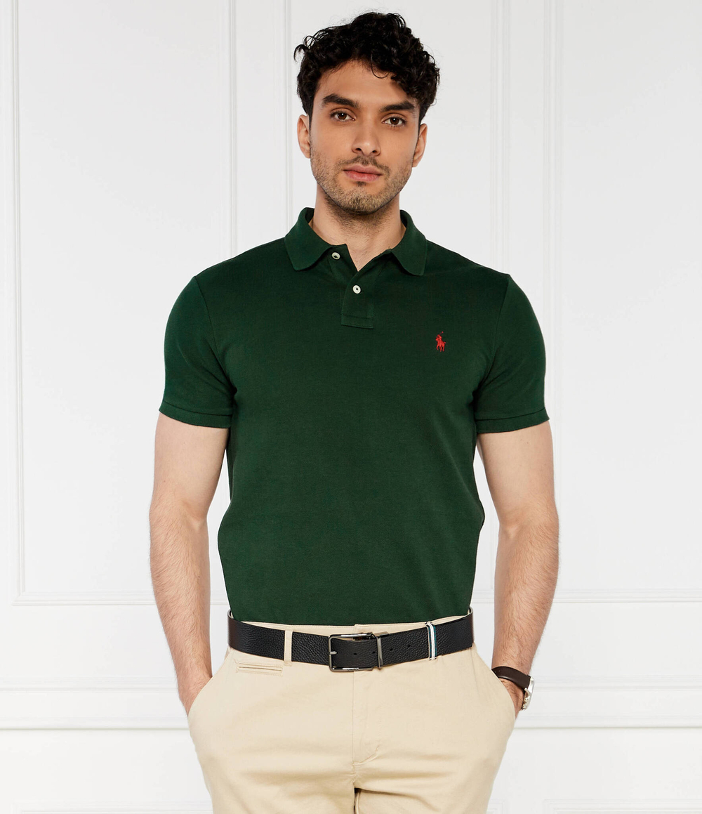 Поло POLO RALPH LAUREN - зеленый(710782592)