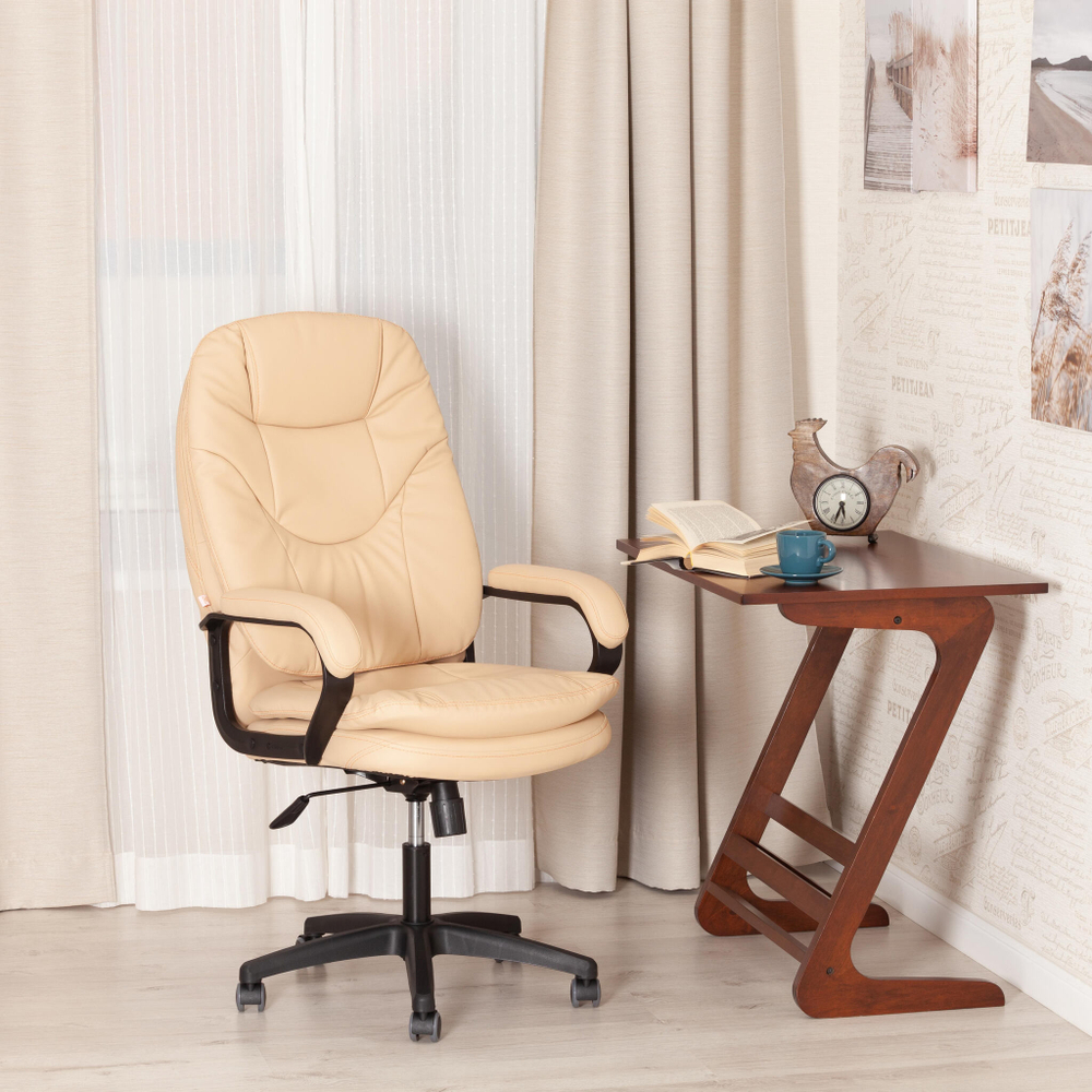 Кресло COMFORT LT (22) кож/зам, бежевый, 36-34