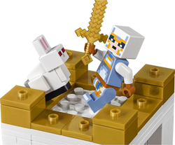 Lego minecraft 21145 sales