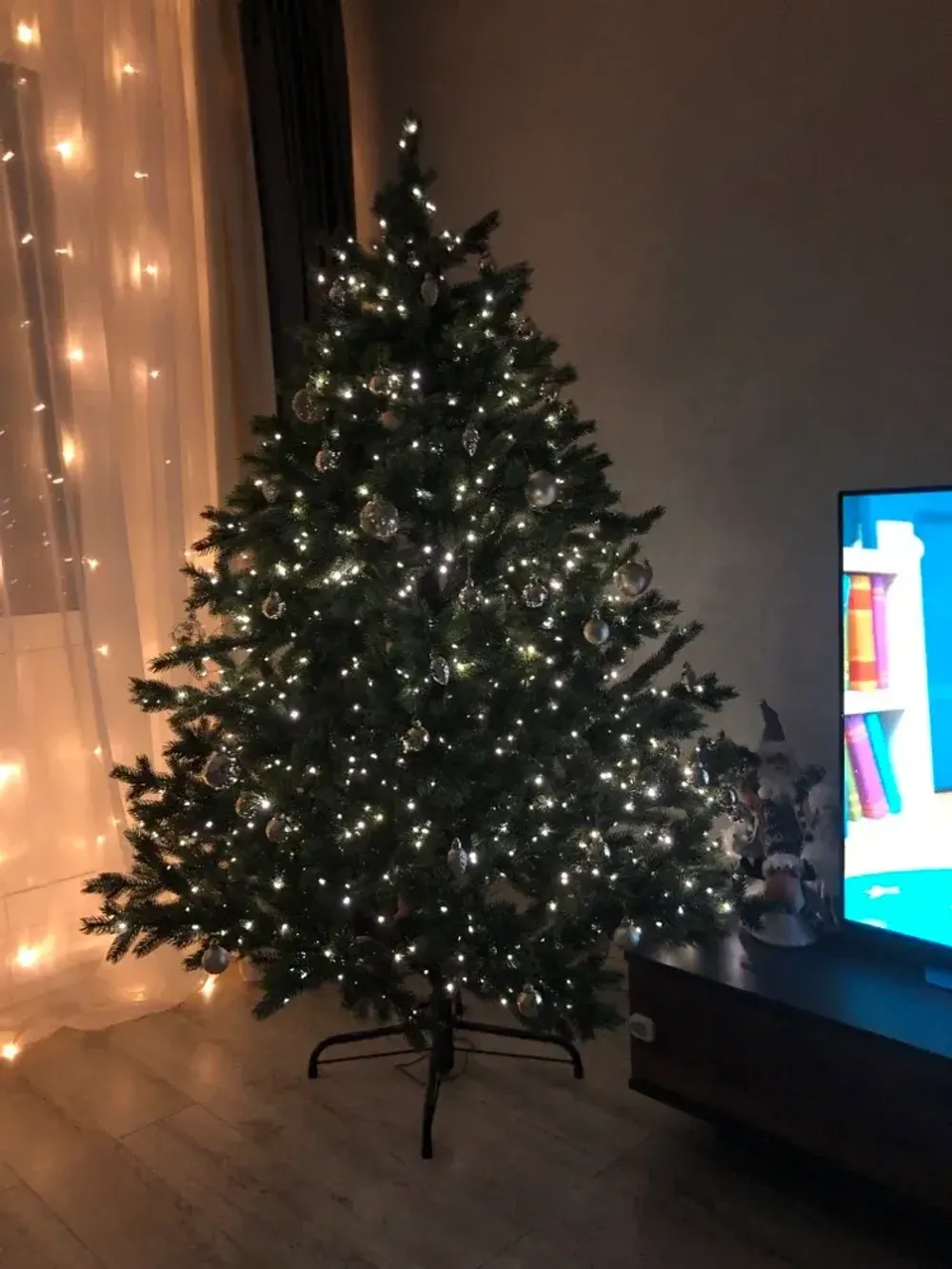 Ель искусственная «Торжественная» (литая хвоя) 180 см / 1,8 м