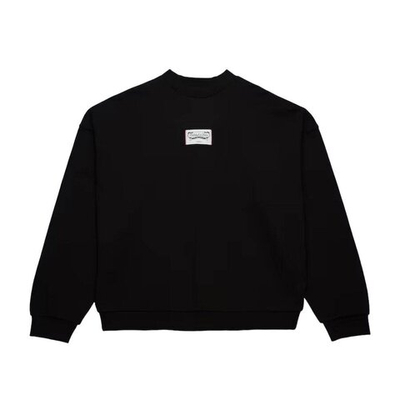Толстовка Mitchell&Ness Branded Oversized Fleece Sweatshirt Black