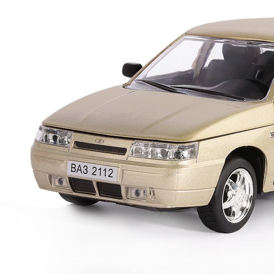 МОДЕЛЬ МАШИНЫ 1/22 ВАЗ 2112 ЗОЛОТОЙ