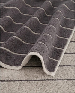 Полотенце 30х50 Cawo 6232 коричнево-серое