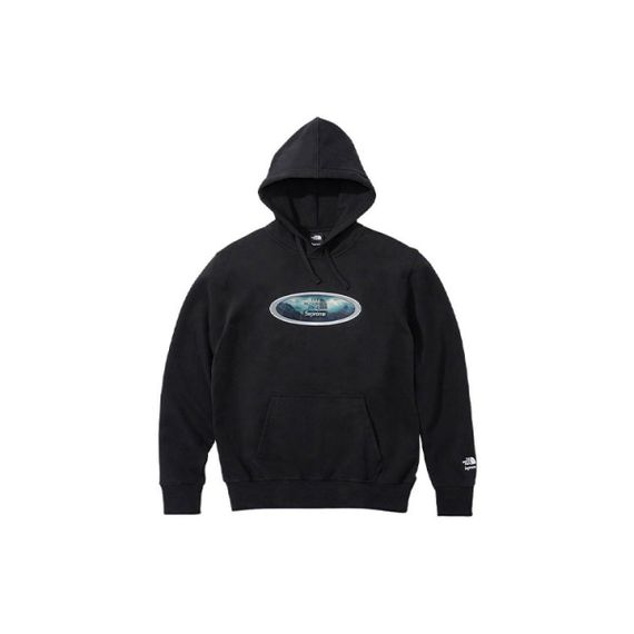 Supreme Week 9 x /THE NORTH FACE FW21 TNF Lenticular Mountains Hooded Sweatshirt Logo