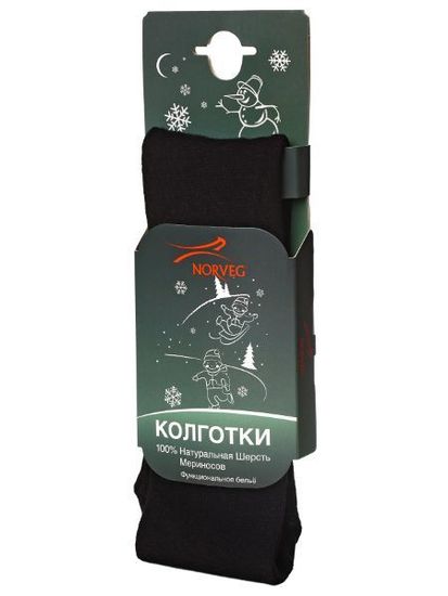 Термобелье детское колготки Norveg Merino Wool 11WU