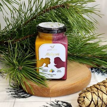 Медуэт Янтарная облепиха/Дикая черника, 340 г