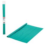 Бумага гофрированная (креповая), 32 г/м2, изумруд, 50х250 см, в рулоне, BRAUBERG, 112524