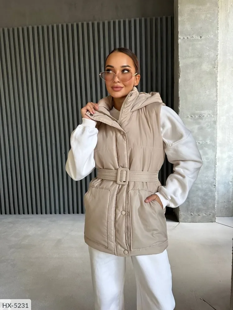 Жилет KA-6042 Фабрика Моды