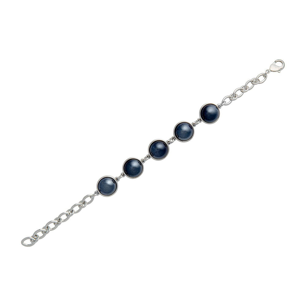 Браслет классический Possebon Pearl Blue Aventurine C1362.23 BL/S