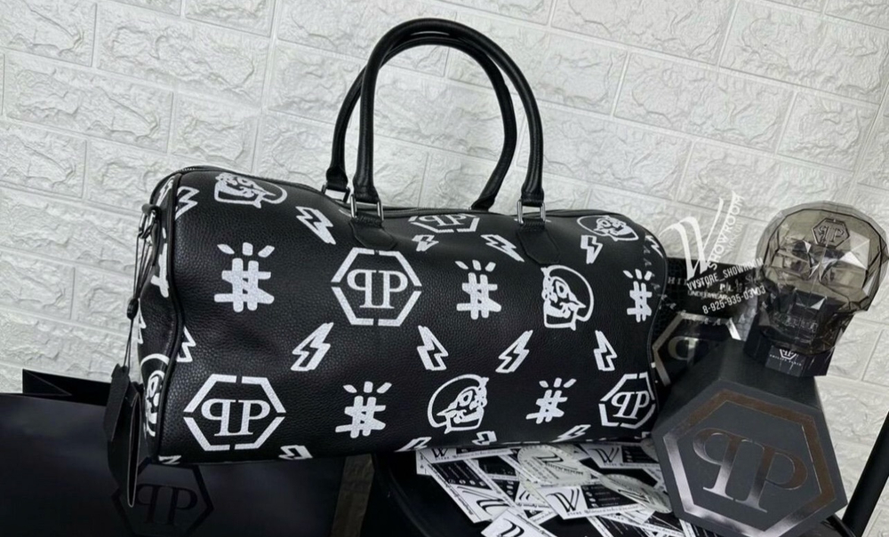 Сумка спортивная Philipp Plein Monogramm премиум
