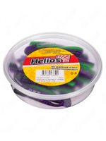 Виброхвост несъедобный Helios Chebak 3,15"/8 см Pepper Lime 30шт. (HS-3-009-N-30)