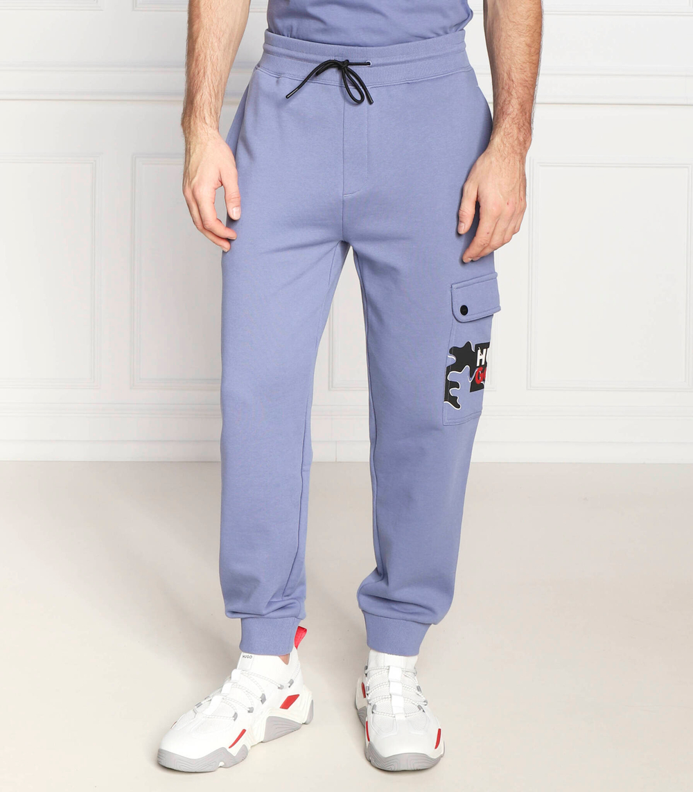 спортивные штаны dobcat HUGO - фиолетовый(50482895)