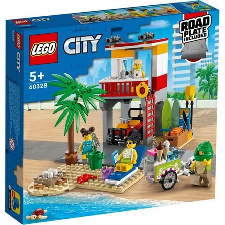 LEGO City - Спасательный стенд на пляже 60328