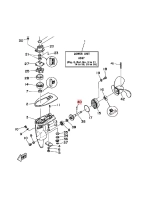 Штифт для гребного винта Yamaha 2 л.с.