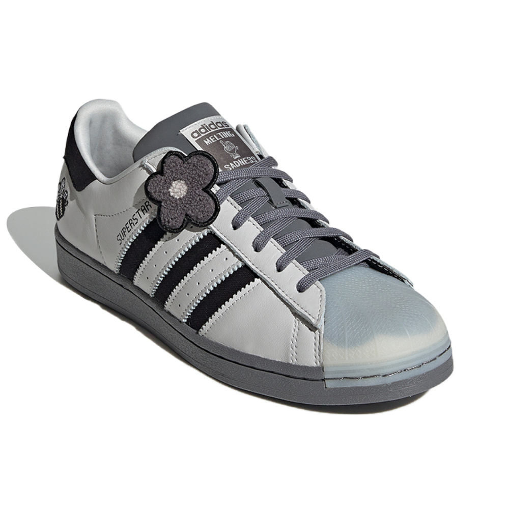 Кроссовки Adidas Originals Superstar Bee Grey x Melting Sadness