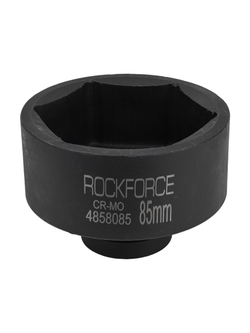 Головка ударная глубокая 1'', 85мм (6гр) RockForce RF-4858085