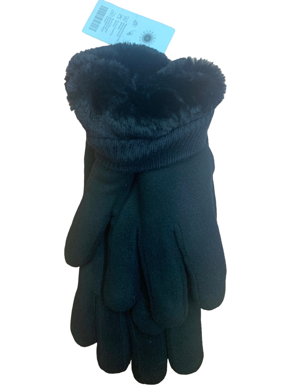 Перчатки . Мужские. Верх: Флис. Подклад: Плюш-флис.12 шт в упаковке.