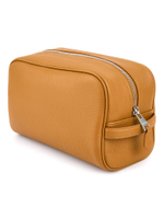 Toiletry bag LEMAN NEW M caramel color