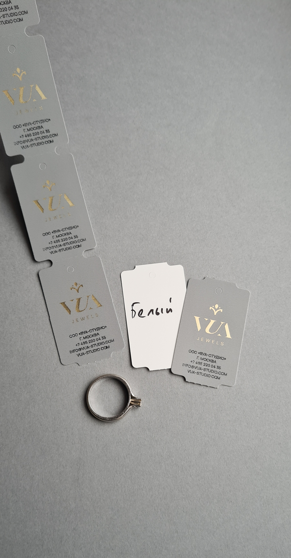 Серый 10 и печать золотым цветом