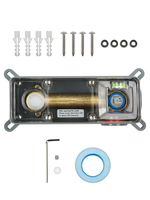 Смеситель для раковины встраиваемый WONZON & WOGHAND STEAM, Хром (WW-88869008-CR)