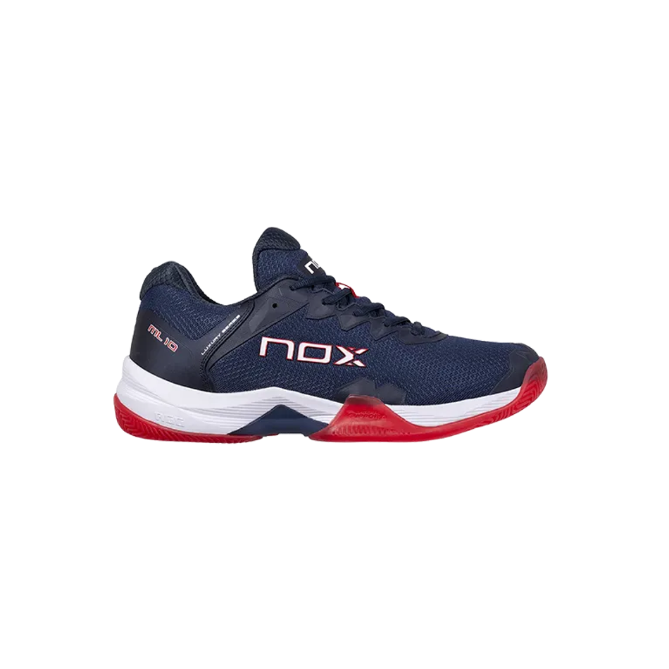 NOX ML10 Hexa Синие-Огненно-Красные Кроссовки